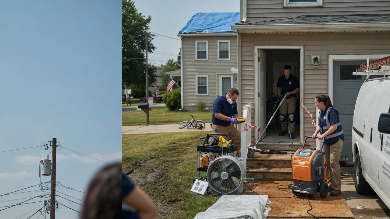 Water Damage Repair in Stowell, TX near me